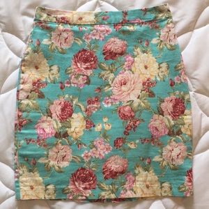 Love Culture Floral Skirt